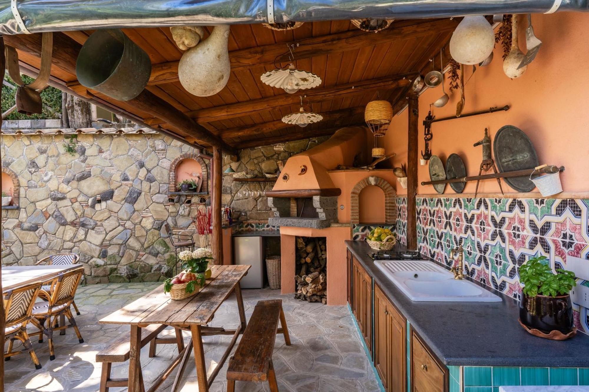 Villa Caruso Private Heated Pool & Sea View Sorrento Exterior photo