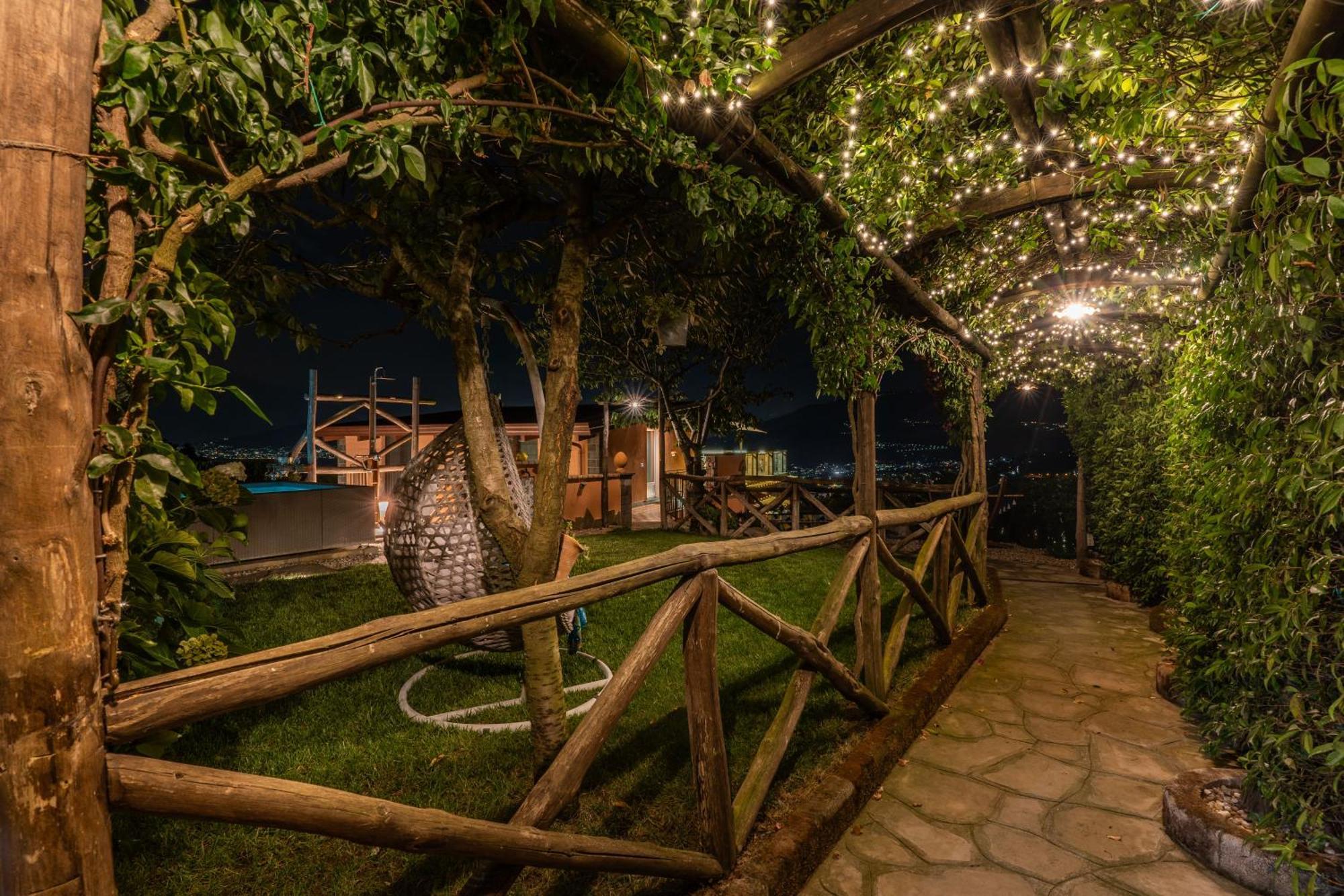 Villa Caruso Private Heated Pool & Sea View Sorrento Exterior photo
